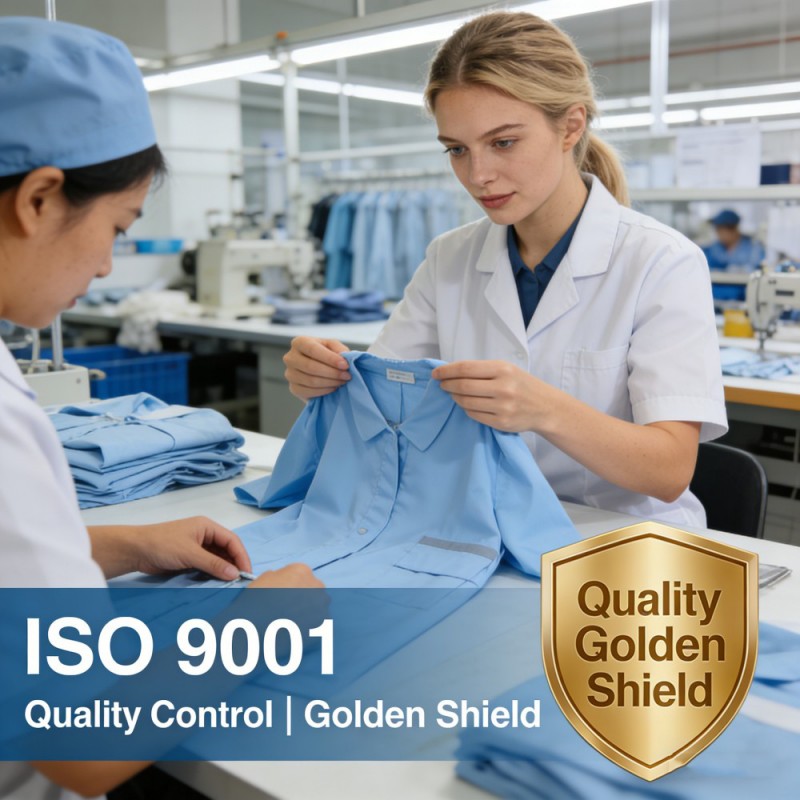 Wuhan Golden Shield Hospital Uniform & Scrub Customization Solution