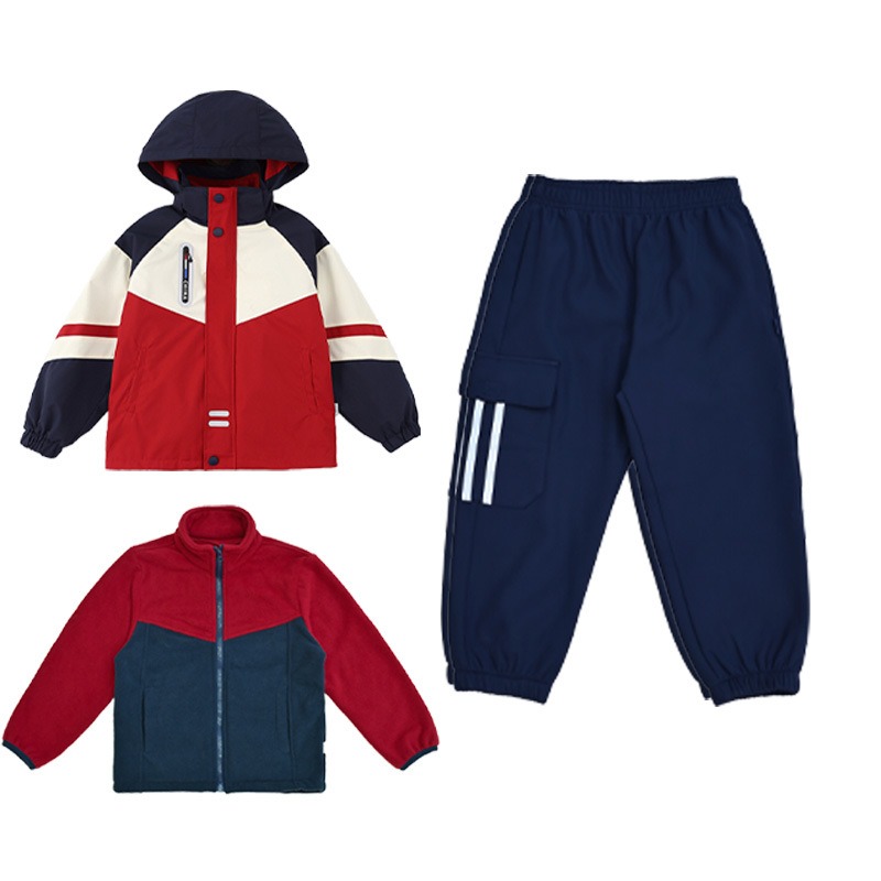 All-Weather 3-in-1 School Uniform Set – Customizable for Bulk Orders