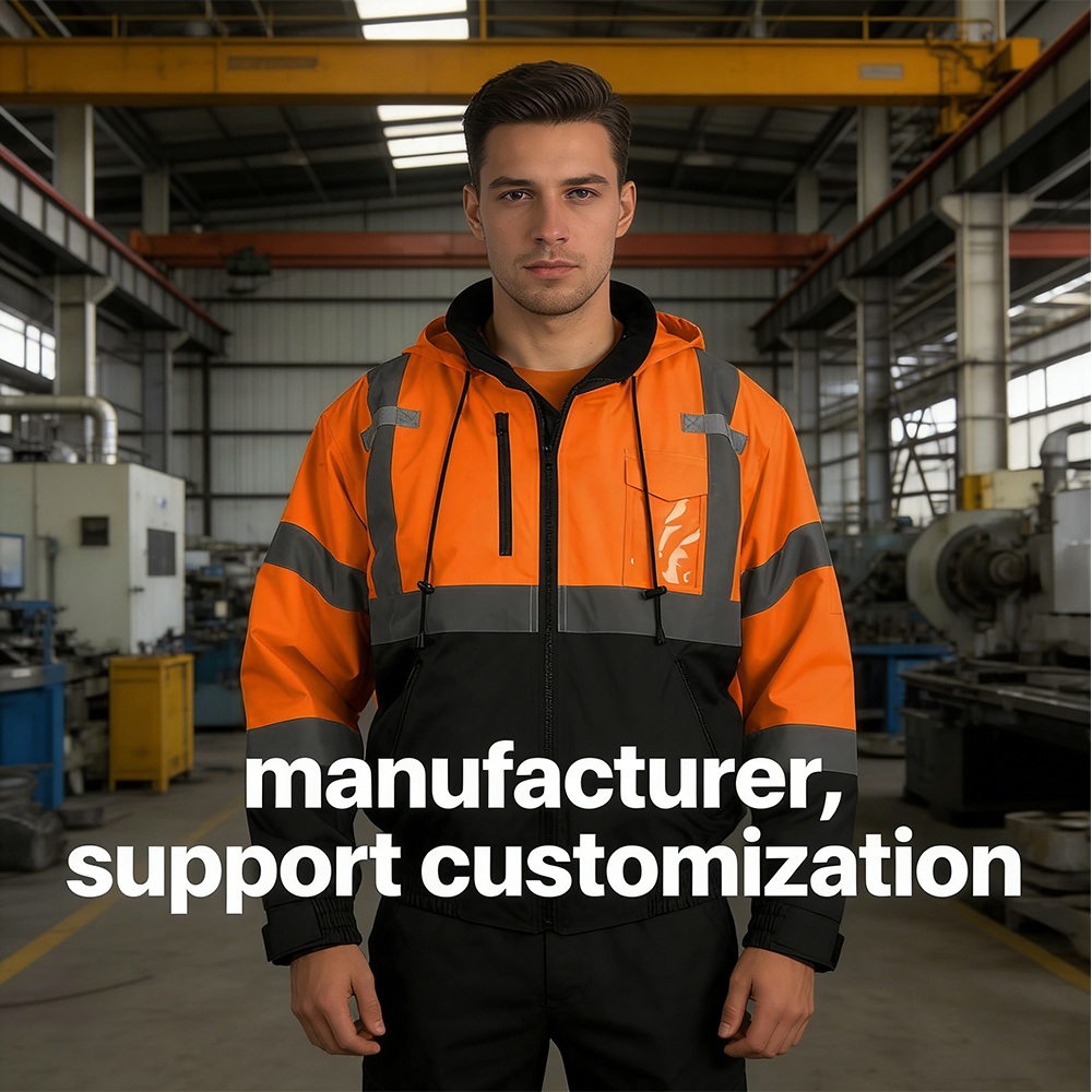 ANSI Class 3 High-Visibility Reflective Safety Bomber Jacket | Waterproof Winter Workwear | Custom Logo & Colors Available from China Manufacturer