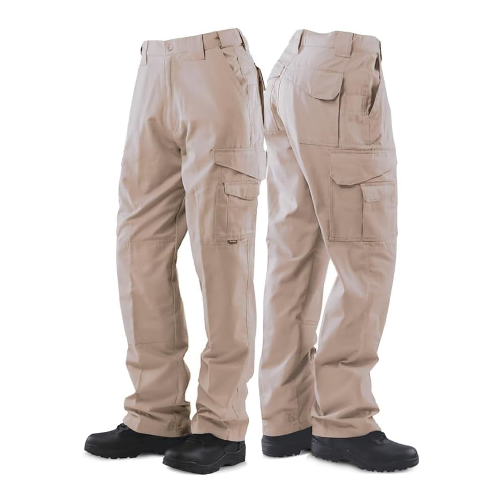 Men's Tactical Cargo Pants | Waterproof Ripstop 65% Polyester 35% Cotton security guard pants