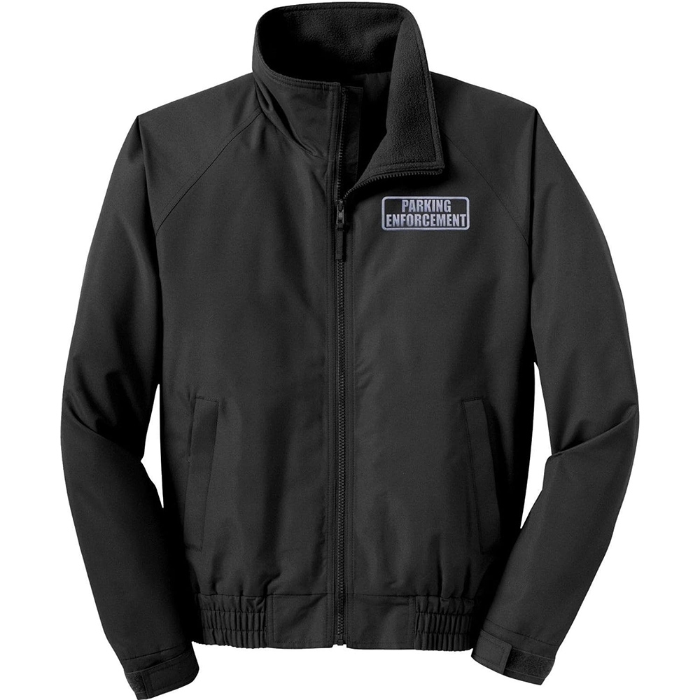 Security Duty Jacket – Waterproof Windproof Hooded Coat SECURITY ENFORCEMENT Custom Logo for Security Patrol