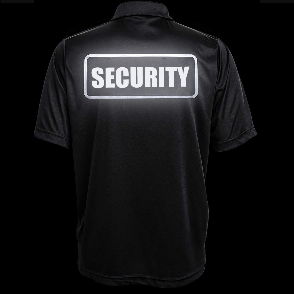 Bulk Purchase Security Uniform Polo | 100% Polyester Quick-Dry | Custom Logo & Reflective Options