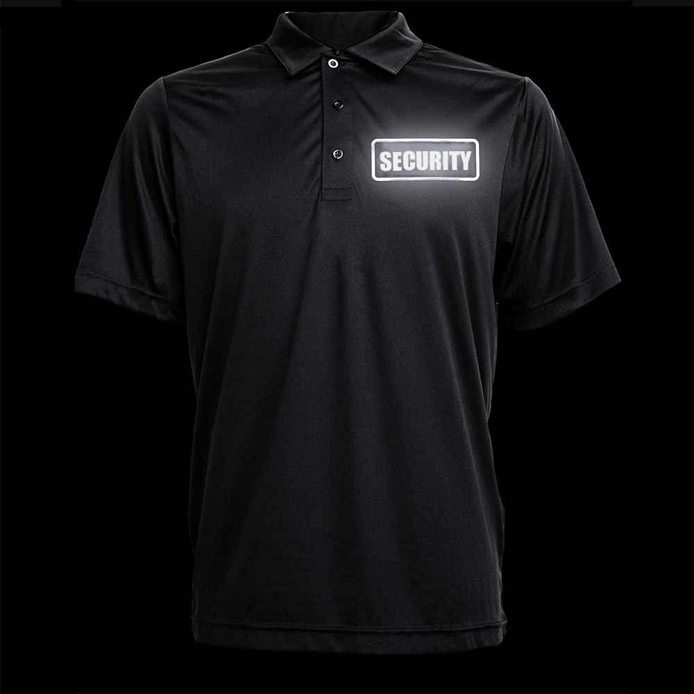 Bulk Purchase Security Uniform Polo | 100% Polyester Quick-Dry | Custom Logo & Reflective Options
