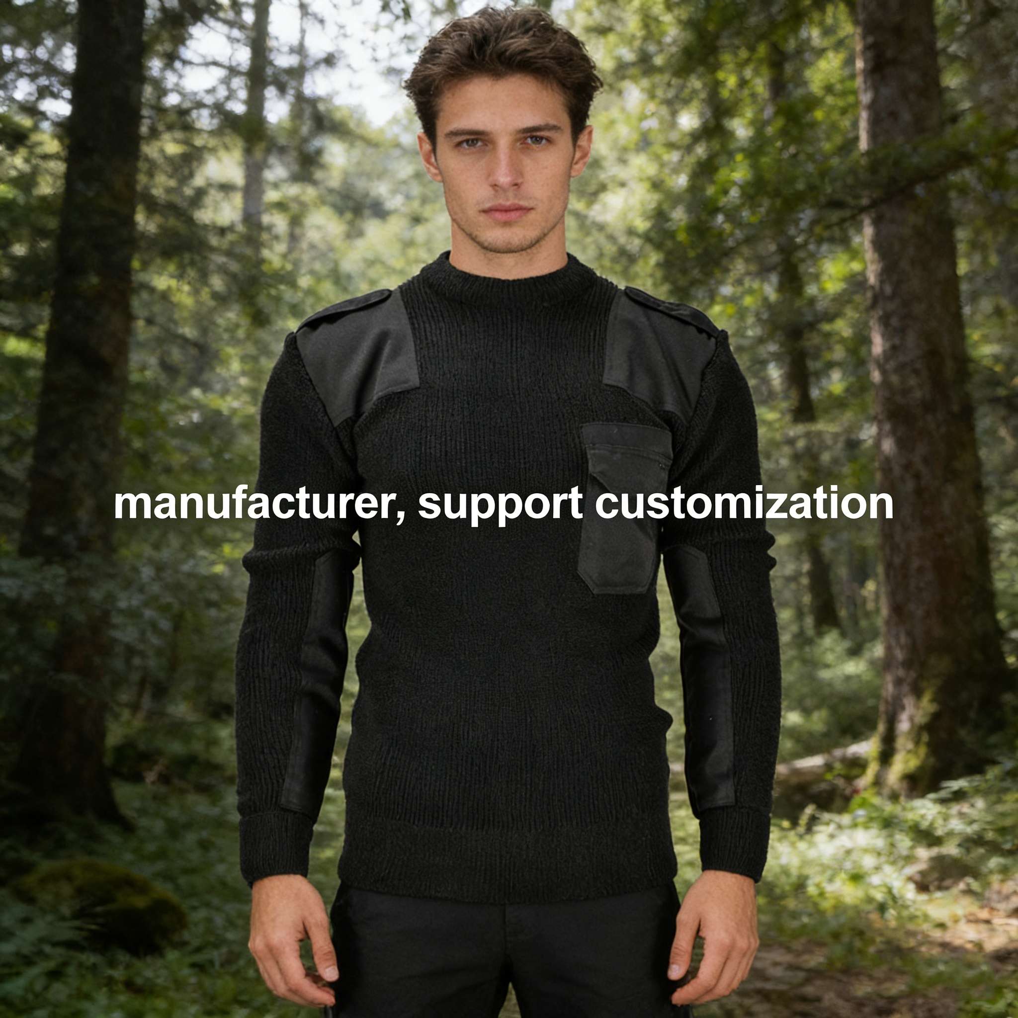 German Army Style Tactical Security Sweater OEM Bundeswehr Style Commando Sweater