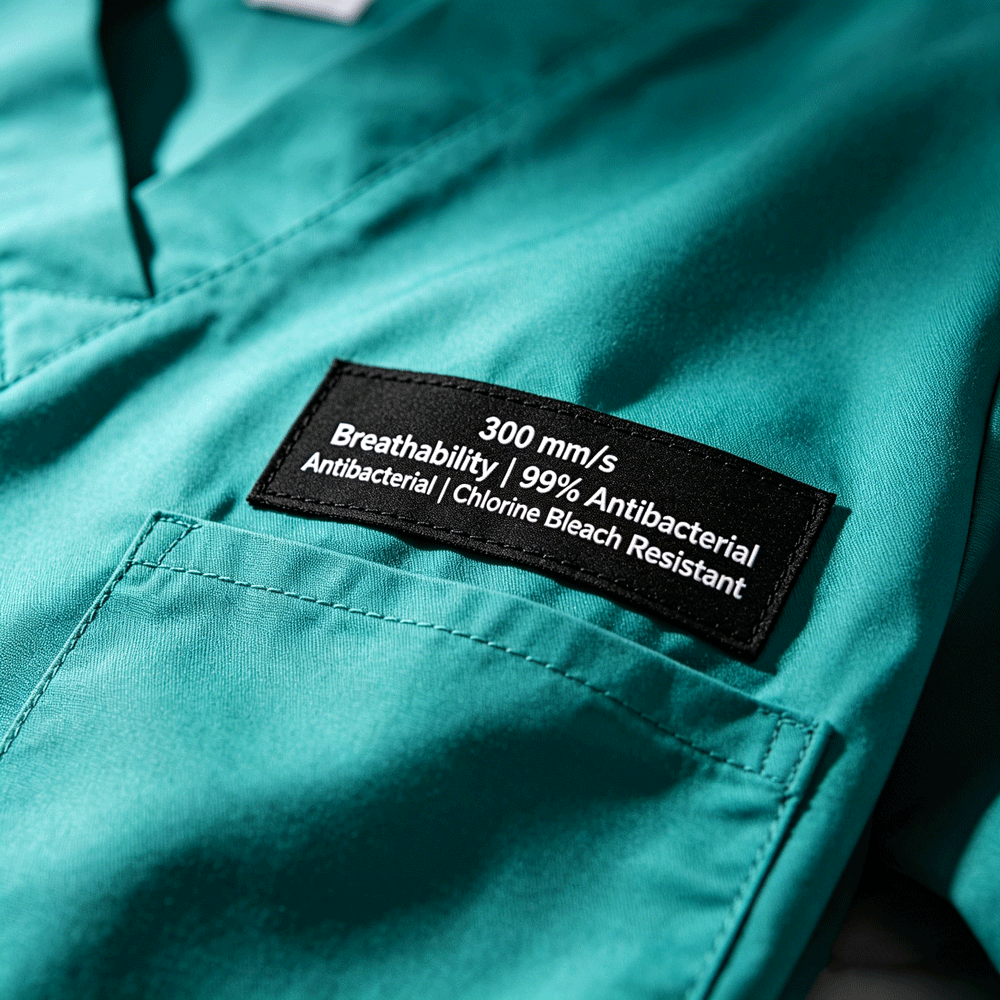 Nurse Uniform Fabric: Breathability, Antimicrobial & Chlorine Bleach Resistance