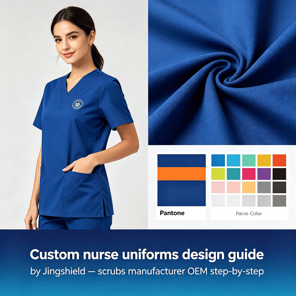 Scrubs Manufacturer: How to Design Custom Nurse Uniforms for Your Hospital Brand