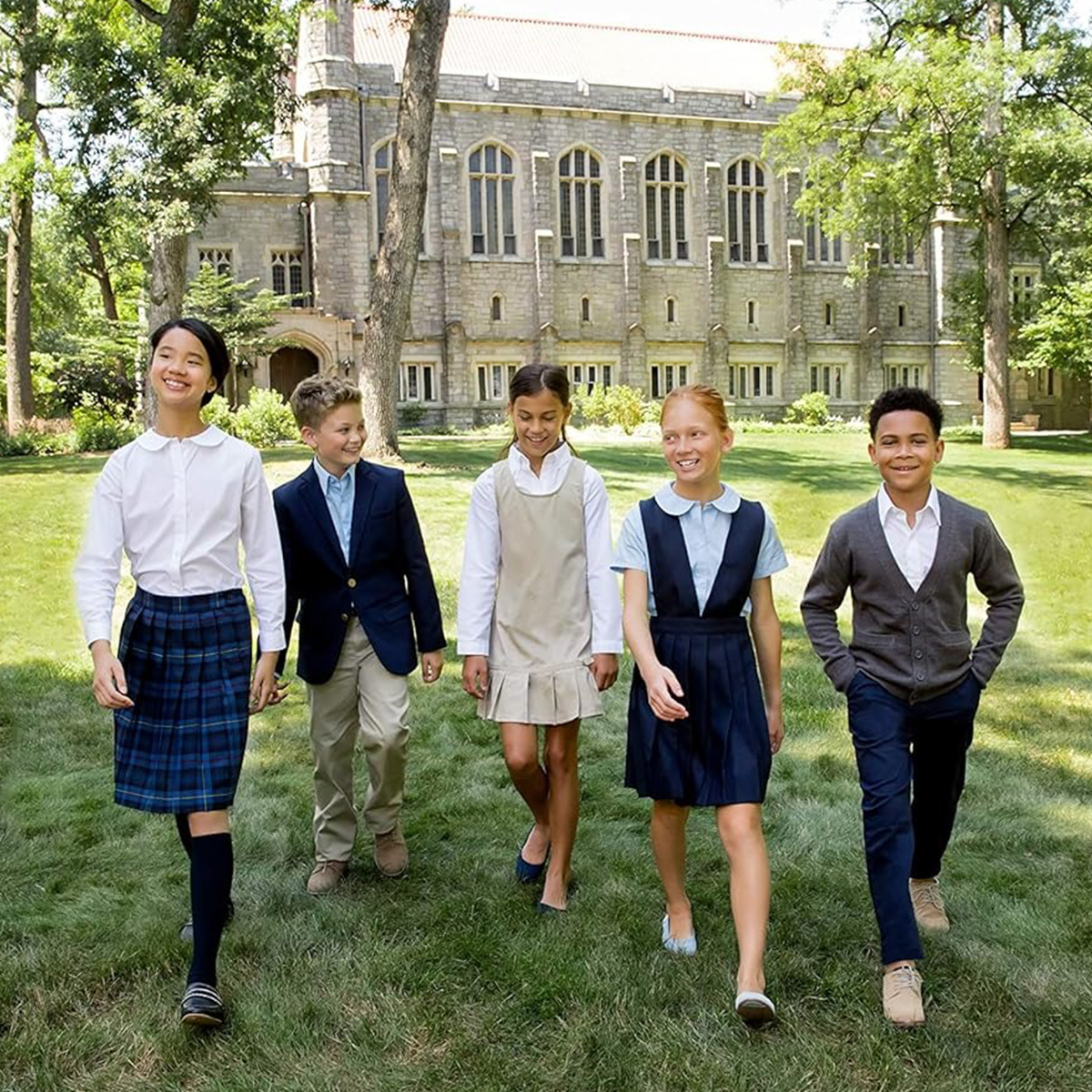 Custom Plaid Pleated Skirts | School-Specific Tartan Uniforms Manufacturer