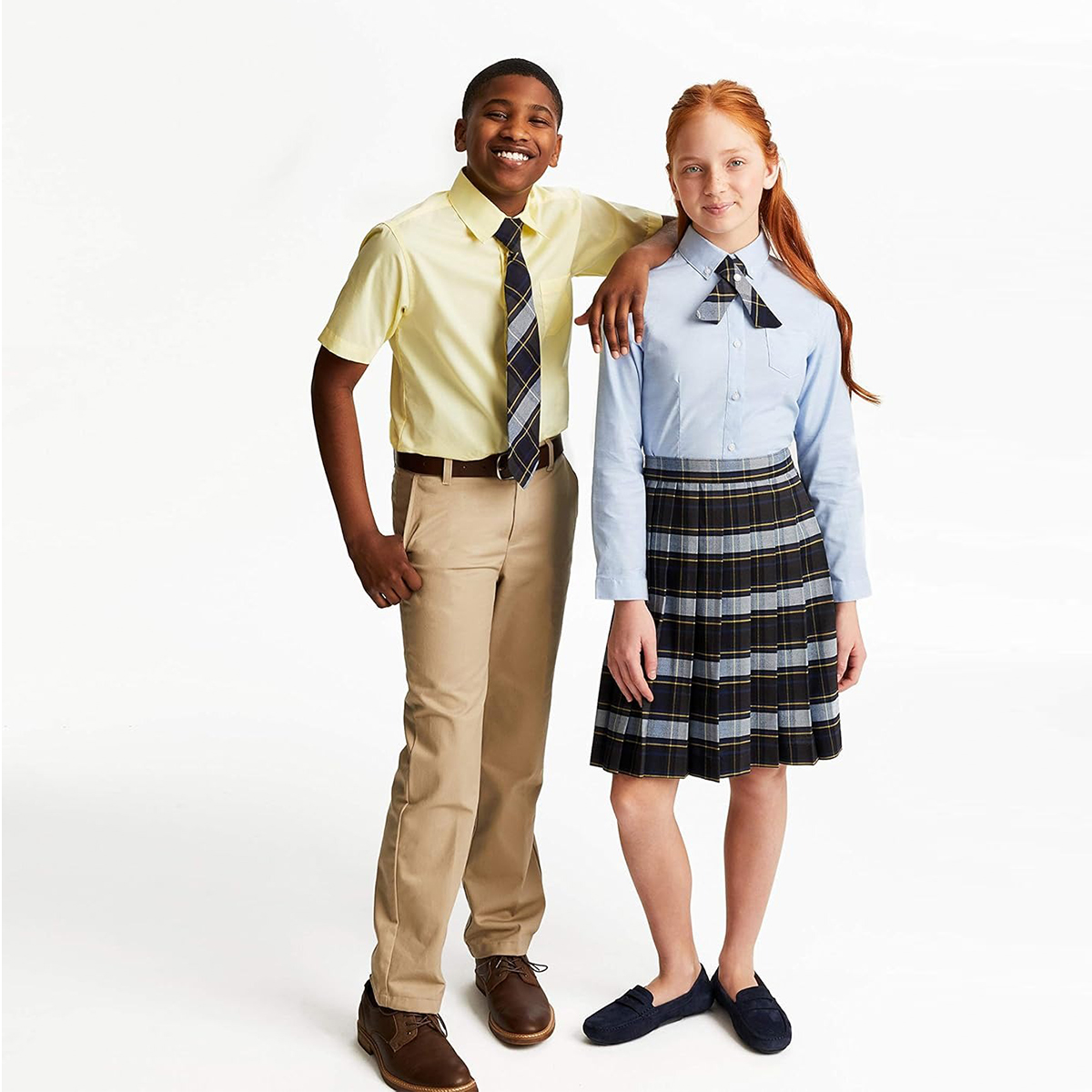 Custom Plaid Pleated Skirts | School-Specific Tartan Uniforms Manufacturer