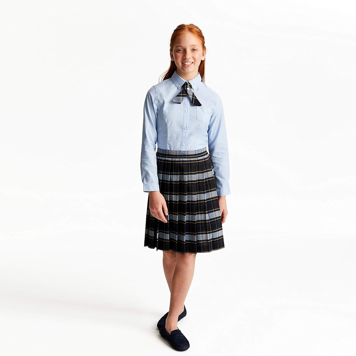 Custom Plaid Pleated Skirts | School-Specific Tartan Uniforms Manufacturer
