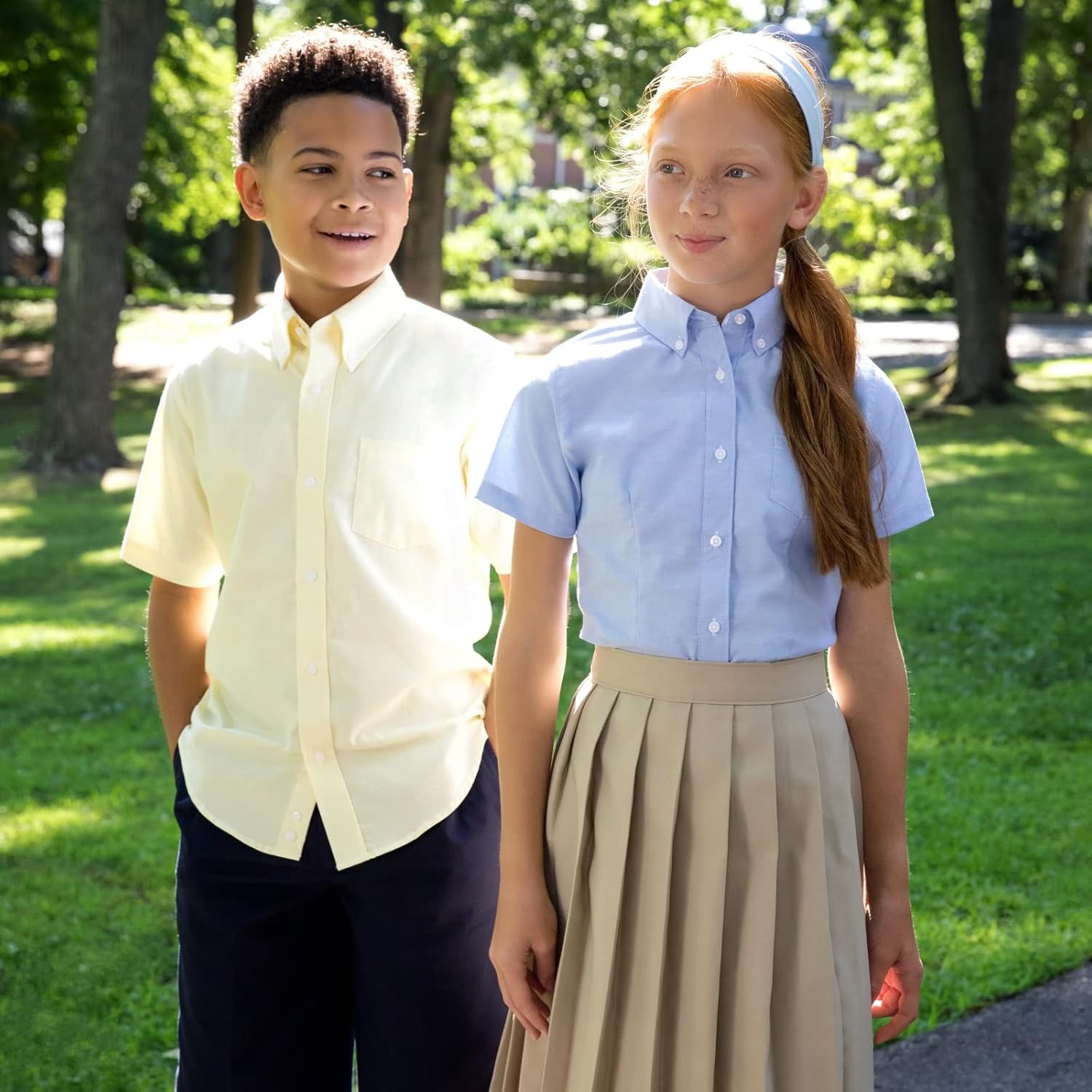 Traditional Pleated Uniform Skirts | Custom Academic Wear for Students
