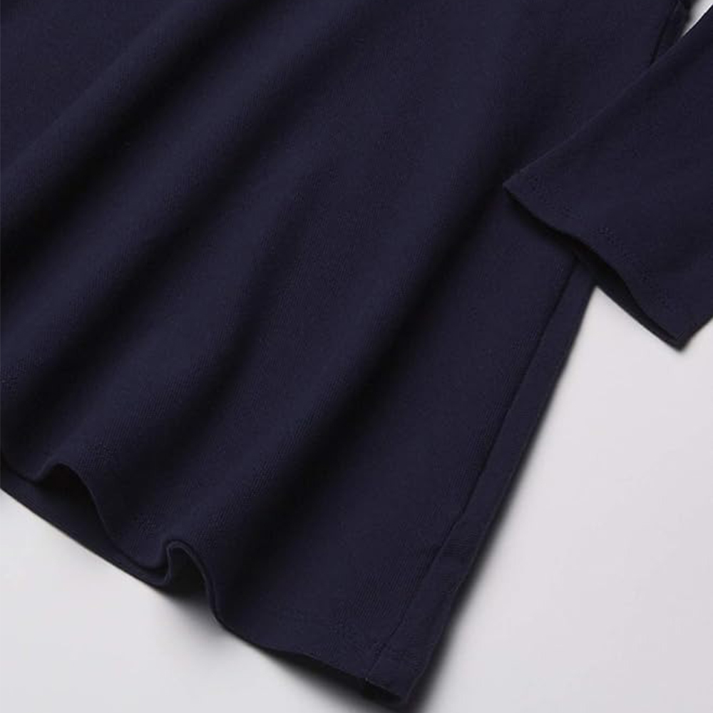 Girls Polo Collar Long Sleeve Dress Manufacturer | Custom School Uniform Dresses & OEM Production