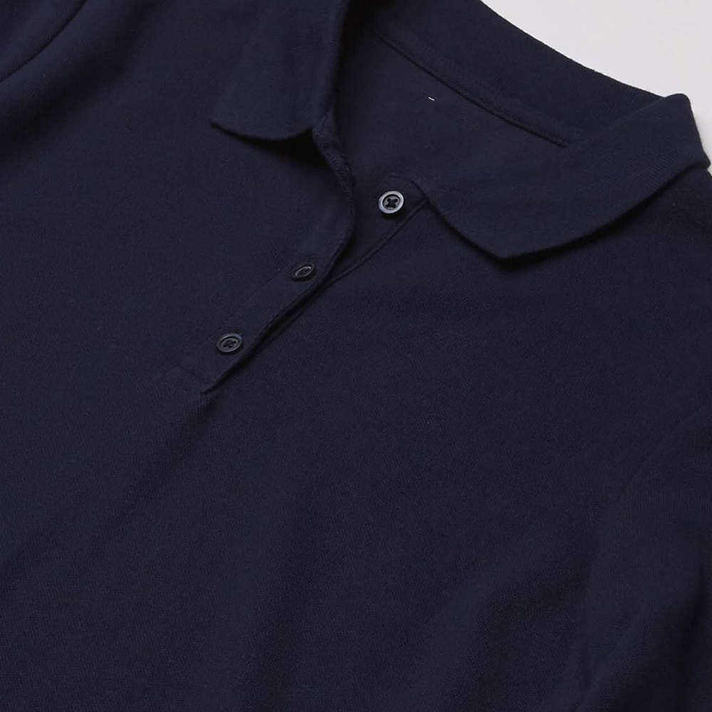 Girls Polo Collar Long Sleeve Dress Manufacturer | Custom School Uniform Dresses & OEM Production