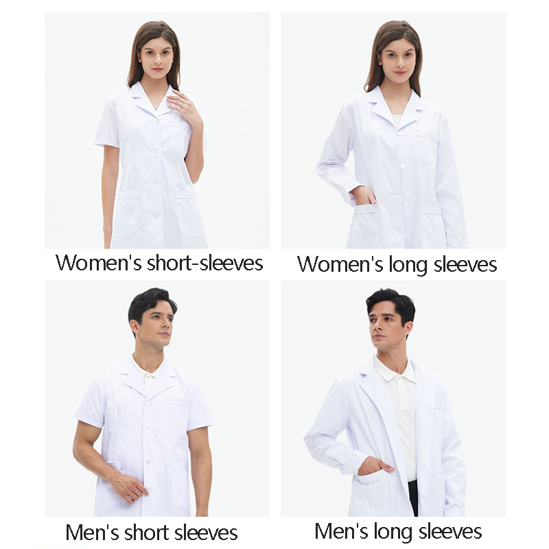 Medical white coat customization-Custom Logo for Hospital & Laboratory