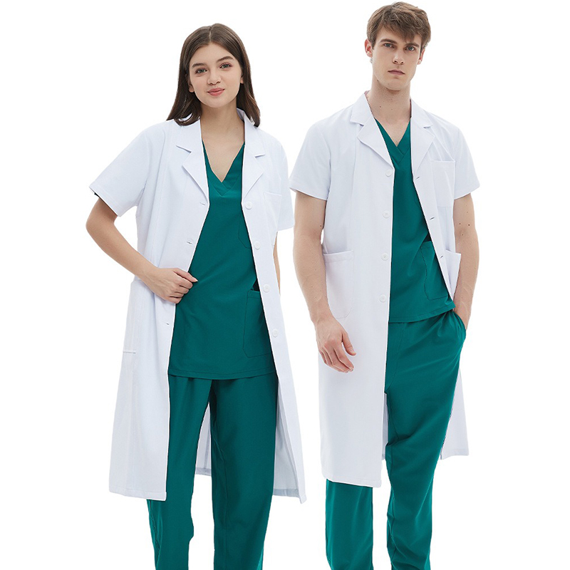 Medical professional white coat | Antistatic and anti-wrinkle
