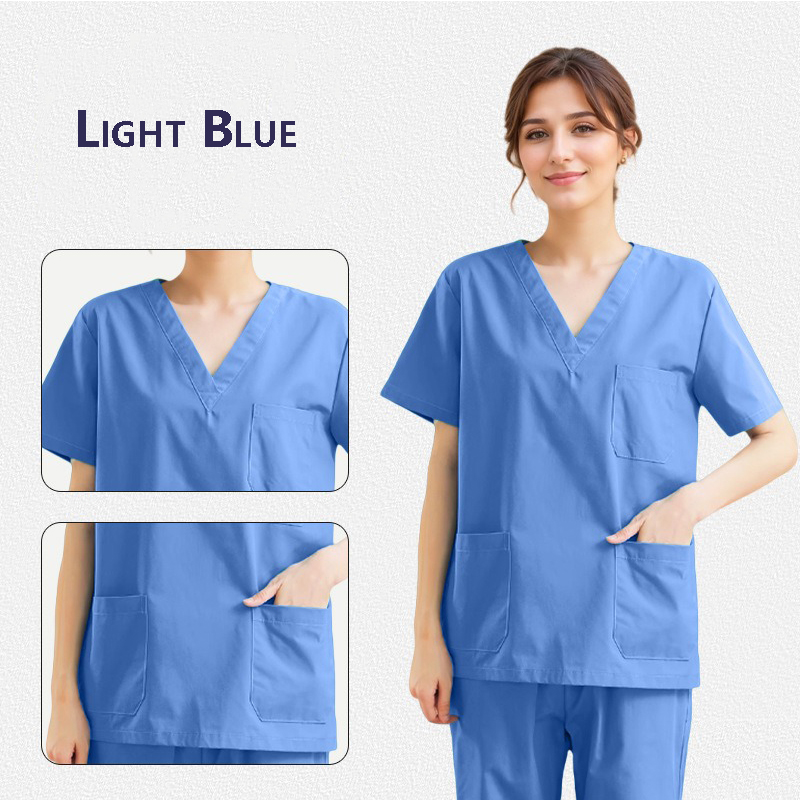 Antibacterial Wear-Resistant Surgical Gown Set - Multi-Color for Hospital Departments (All-Season)