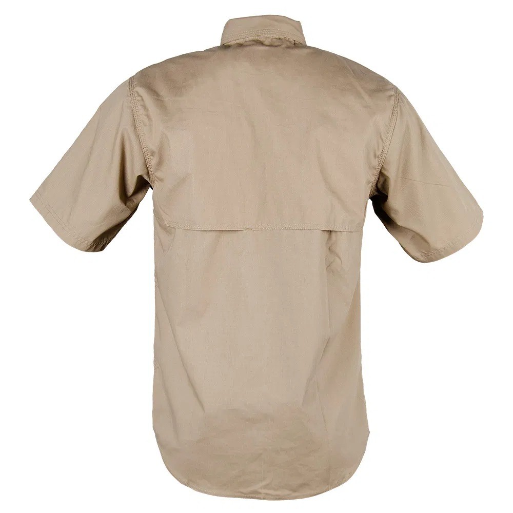 Professional Duty Short Sleeve Shirt - Moisture-Wicking & Reinforced for Security & Patrol