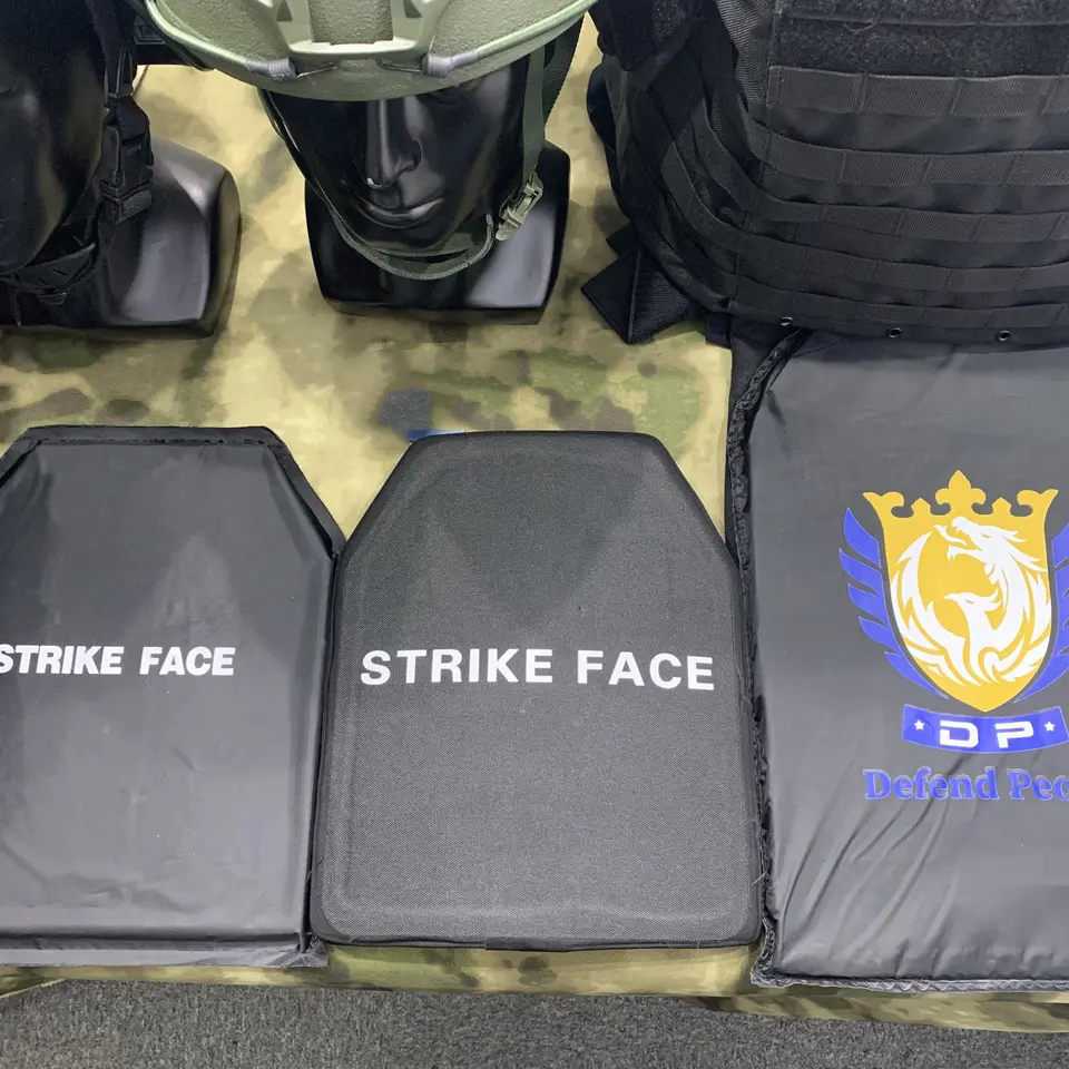 Placa a prueba de balas militar de la armadura del óxido de aluminio UHMWPE