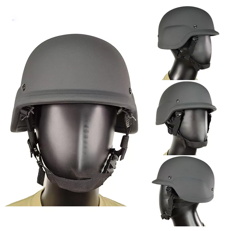 Venta al por mayor IIIA aramida fibra PASGT combate Pe cascos