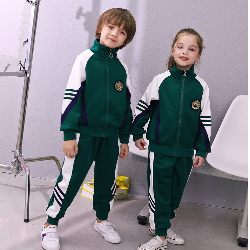 Telas modernas de uniformes escolares transpirables