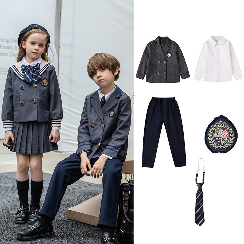 Preppy Wrinkle-Free School Chándal Fábrica Bulk Order