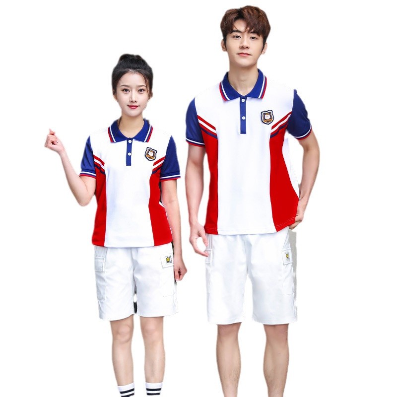 Classic Three-Color Polo & Shorts Set | Custom School Summer Uniform
