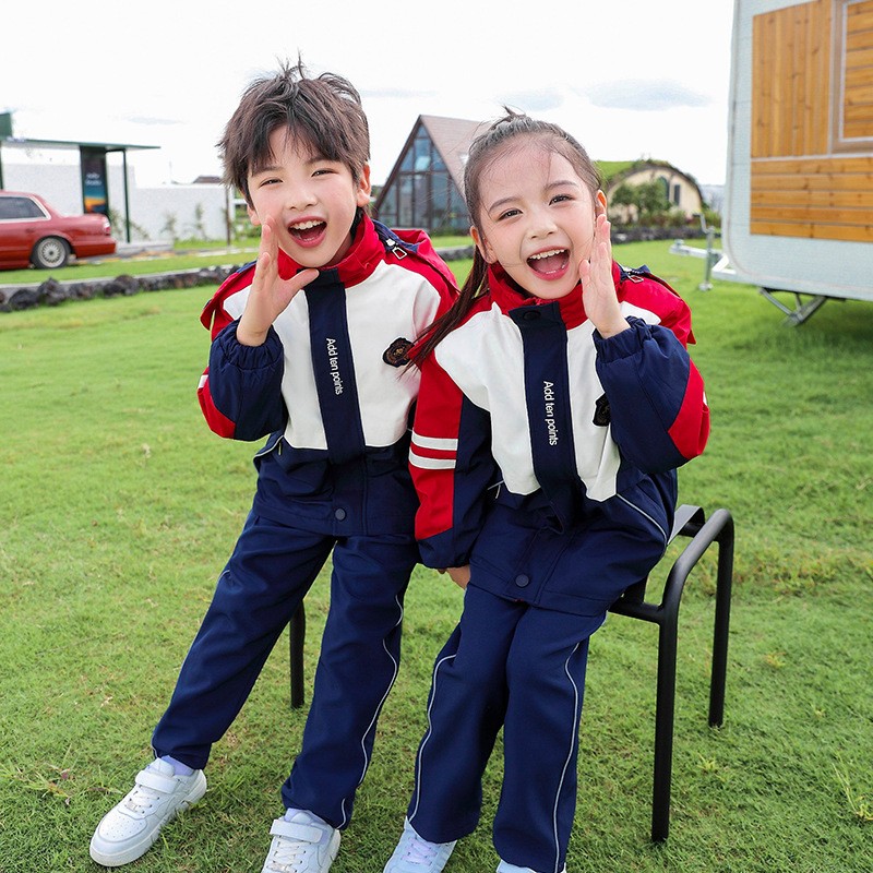All-Weather Outdoor School Uniform | Hooded Jacket & Pants Set for K-12