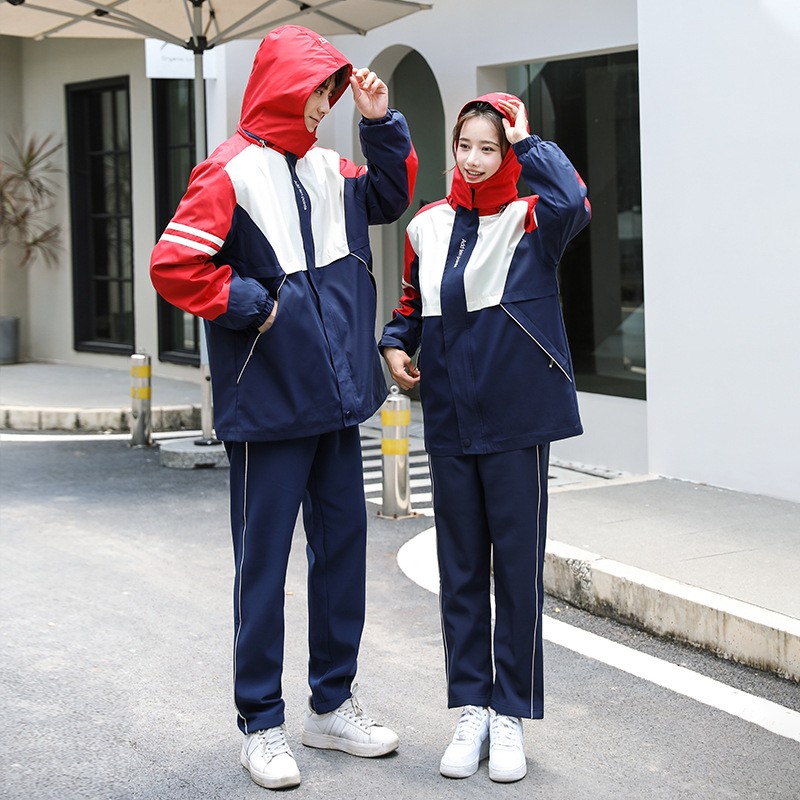 All-Weather Outdoor School Uniform | Hooded Jacket & Pants Set for K-12
