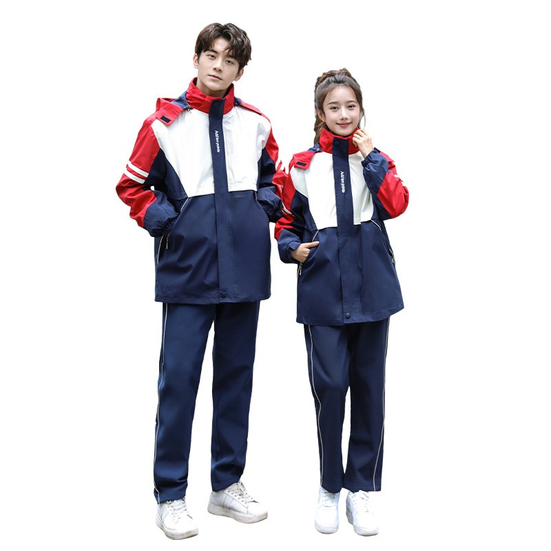 All-Weather Outdoor School Uniform | Hooded Jacket & Pants Set for K-12