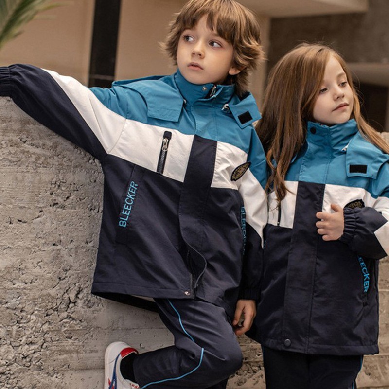 waterproof school fleece  jacket custom school uniform sets