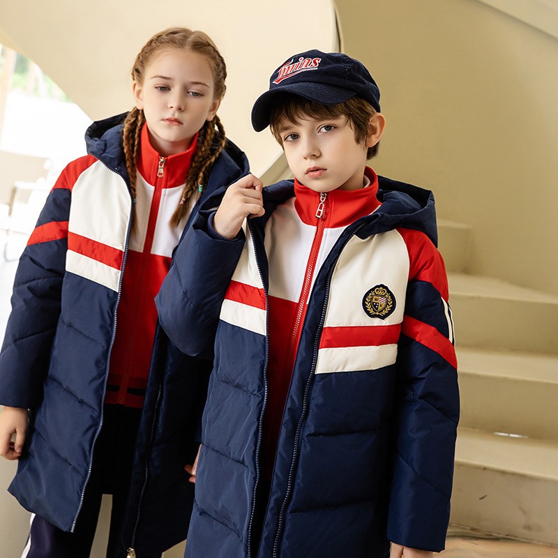 Conjunto de uniformes escolares para niños de 4 estaciones | Estilo deportivo para todo clima con insignia personalizada