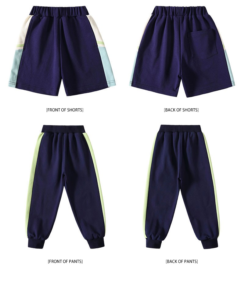 Conjunto de uniformes deportivos personalizados para niños | Fabricante de ropa deportiva de varias piezas