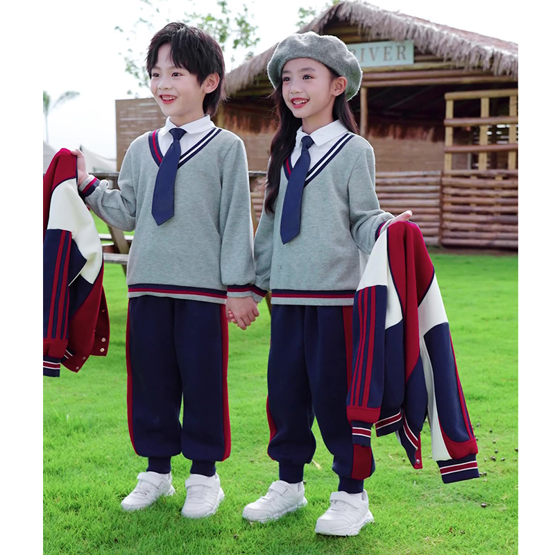 Custom Childrens Baseball Jacket Uniform | Multi-Component School Set Manufacturer