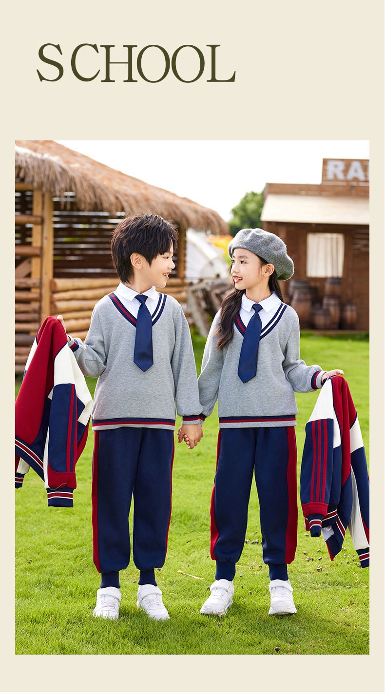 Uniforme personalizado de la chaqueta de béisbol de los niños | Multi-Component School Set Manufacturer