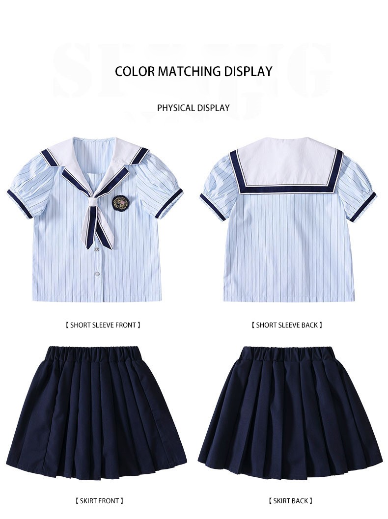 ODM Children's Summer Uniform | Bulk Supply School Wear Manufacturer