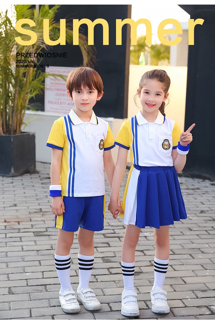 Colección de ropa deportiva de verano para jóvenes | Socio de producción de ropa escolar