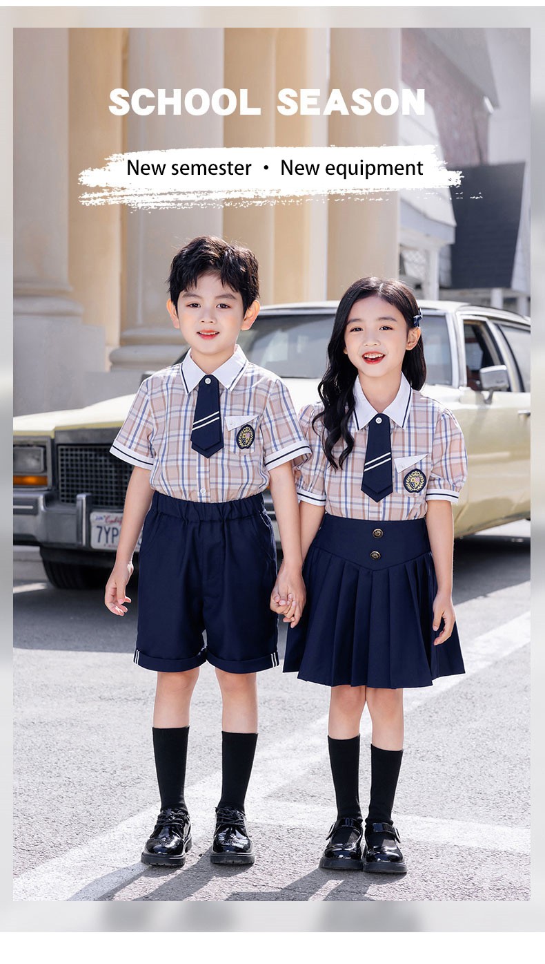 Uniforme de verano de estilo náutico | Socio de producción para escuelas