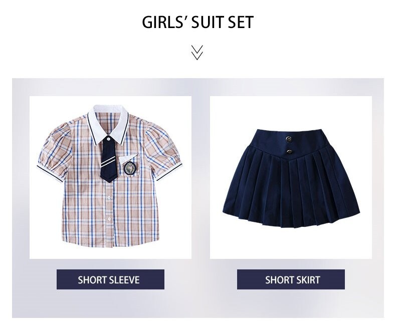 Uniforme de verano de estilo náutico | Producción socio para Escuelas