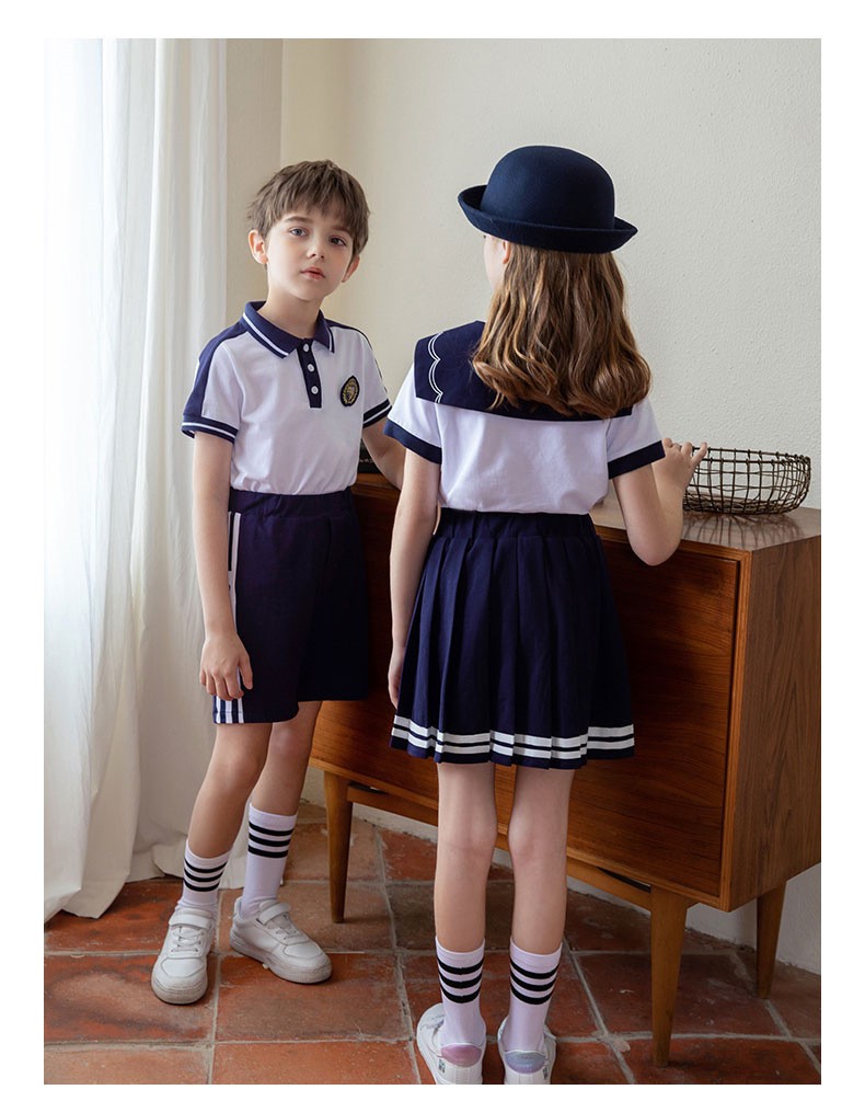 Conjunto de uniformes de verano para niños al por mayor | Precios directos de fábrica