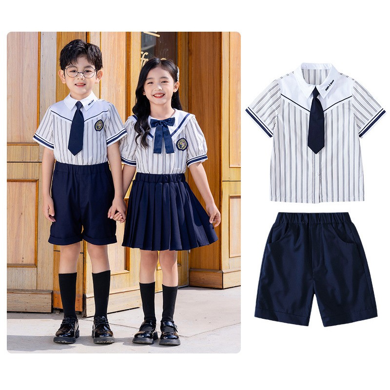 Striped Nautical Uniform Set | Orden a granel Fabricante