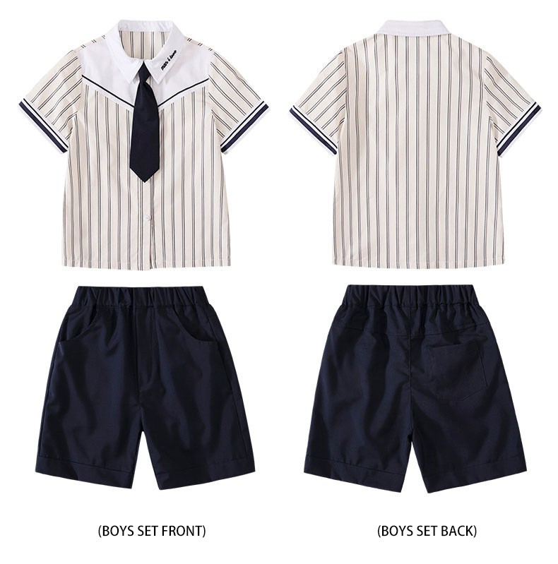 Conjunto de uniformes náuticos rayados | Fabricante de pedidos a granel