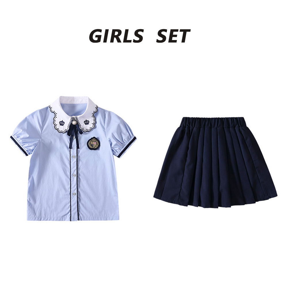 Ocean Blue Formal Set | Wholesale School Uniform Production House
