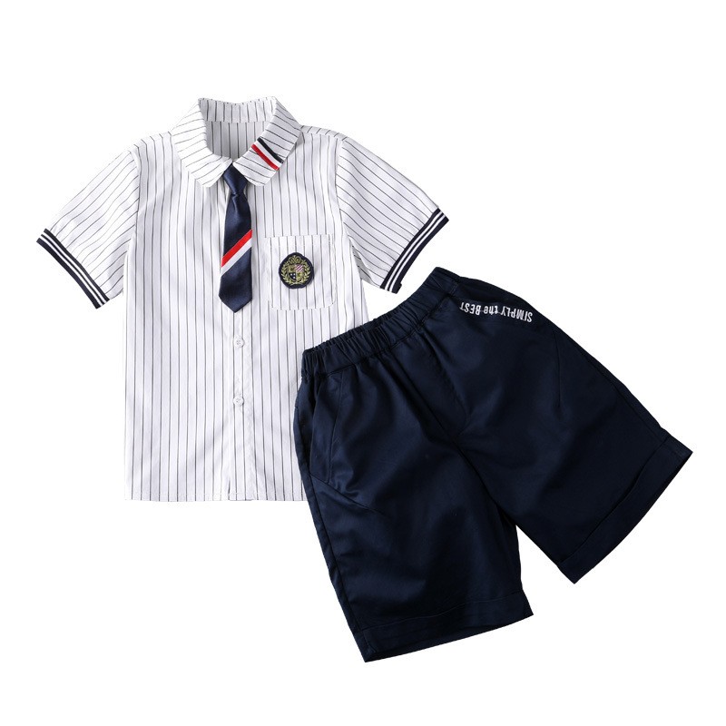 Navy & Striped Academic Sets | International School Uniforms | Custom Design Supplier