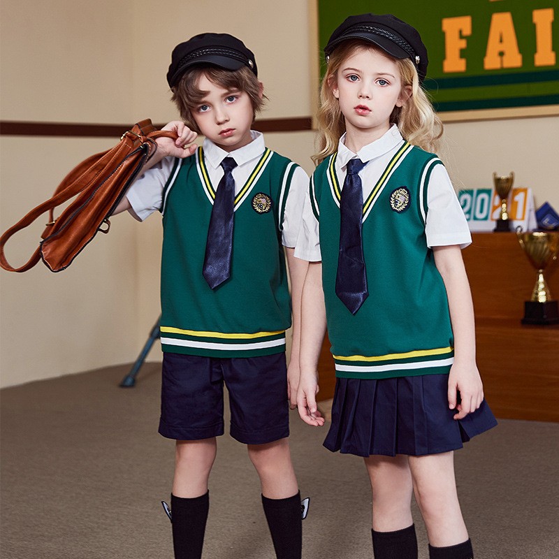 Emerald Green Knit Sets | K-12 School Uniforms | Manufacturing Partner