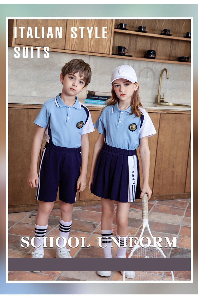 Custom Gray & White Uniforms | K-8 Collection | Direct Manufacturer