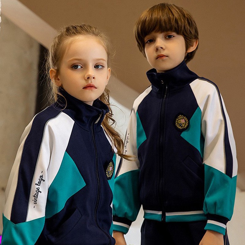 Private Label Youth Size Long Sleeve  School Uniform  Customization Service