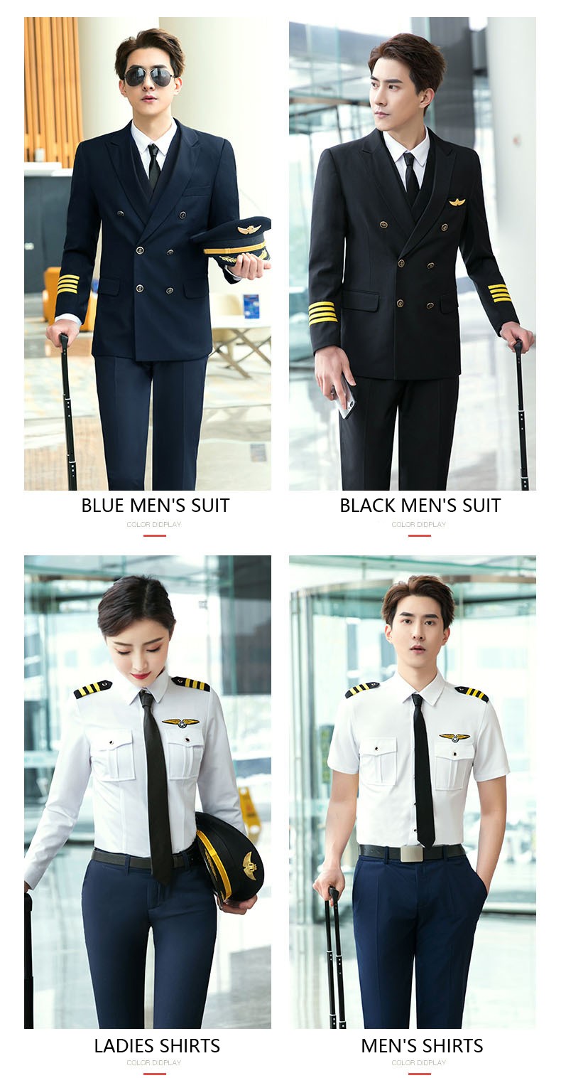 Aviation Professional Uniform Collection | Custom Pilot Attire | Direct from Producer