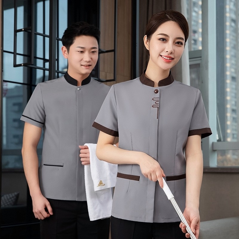Professional Cleaner Uniform Sets | Multi-Color Options | Custom Workwear Solutions