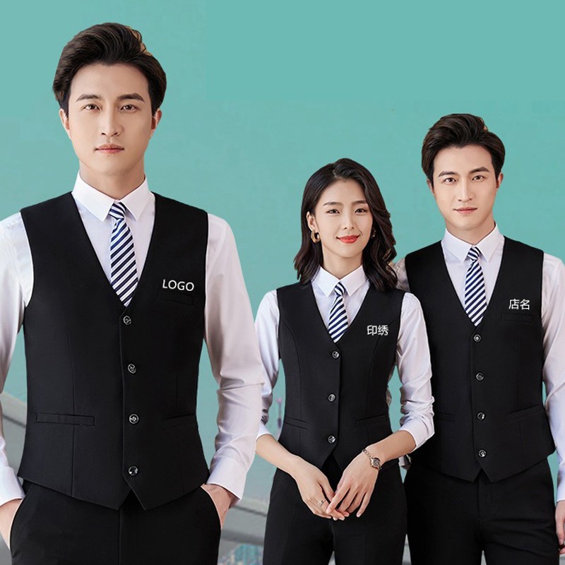 Custom Hotel Vest Uniform Collection | Multi-Style Options | Professional Supplier