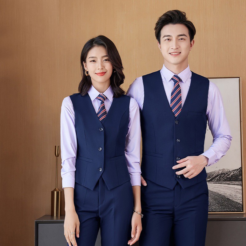 Custom Hotel Vest Uniform Collection | Multi-Style Options | Professional Supplier