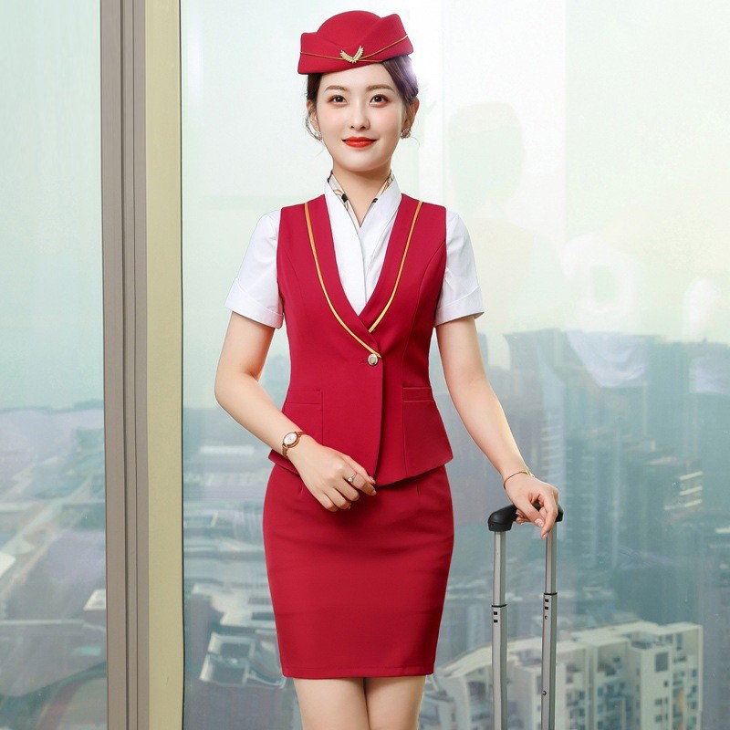 Custom Flight Attendant Uniforms | Professional Airline Wear | Premium Supplier